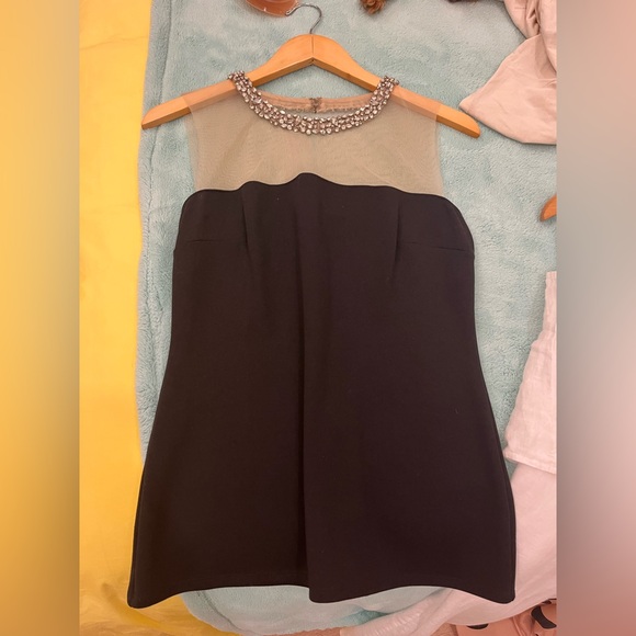 BAILEY 44 Rhinstone Collar Top - Picture 4 of 4